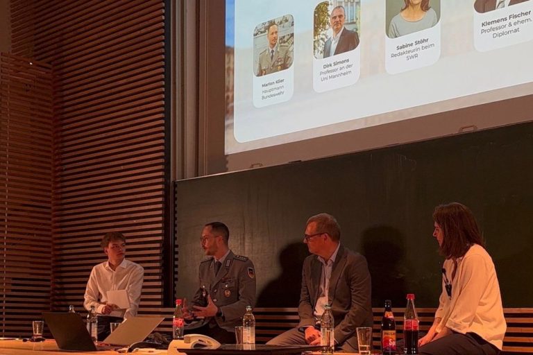 Veranstaltung der ISA Uni Mannheim zum Dritten Jahrestags des Angriffskrieges auf die Ukraine